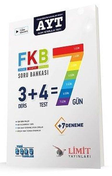 Limit AYT FKB Fizik Kimya Biyoloji Soru Bankası | Limit Yayınları (İnce Kapak) - Resim 1