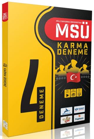 MSÜ 4 Fasikül Karma Deneme | Paraf Yayınları (Ciltsiz) - Resim 1