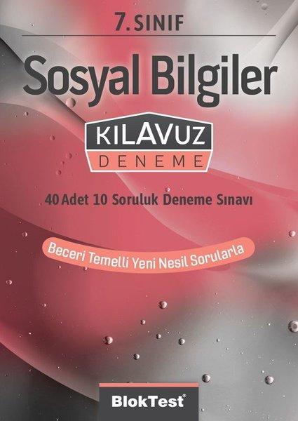 7.Sınıf Sosyal Bilgiler Kılavuz Deneme | Bloktest Yayınları (İnce Kapak) - Resim 1