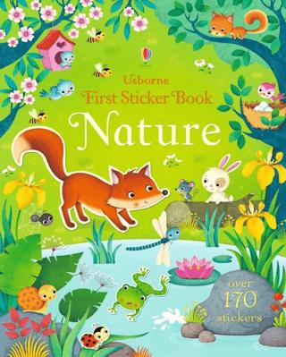 First Sticker Book Nature: | Usborne (Ciltsiz) - Resim 1