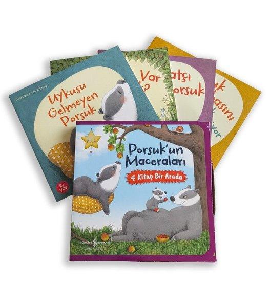 Porsuk'un Maceraları - 4 Kitap Bir Arada - Kutulu | İş Bankası Kültür Yayınları (İnce Kapak) - Resim 3