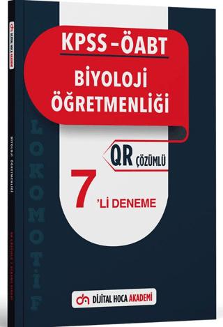 KPSS ÖABT Biyoloji Öğretmenliği Lokomotif Serisi QR Çözümlü 7'li Deneme Akademi