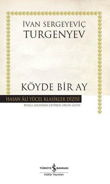 Köyde Bir Ay | İş Bankası Kültür Yayınları (Ciltli) - Resim 1