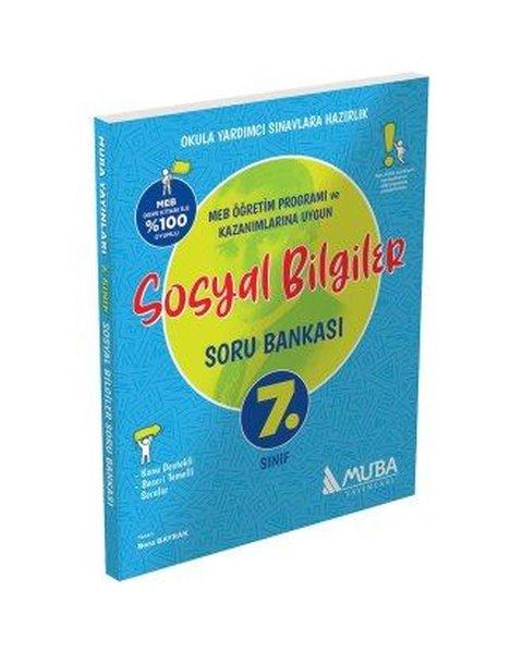 7. Sınıf Sosyal Bilgiler Soru Bankası | Muba Yayınları (İnce Kapak) - Resim 1