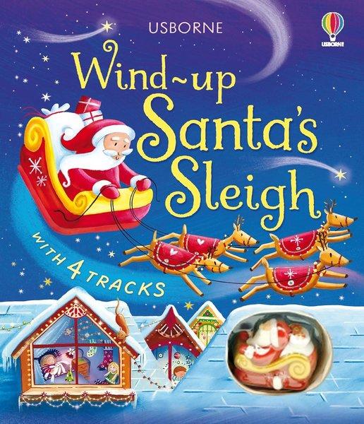 Wind-Up Santa's Sleigh | Usborne (Ciltli) - Resim 1