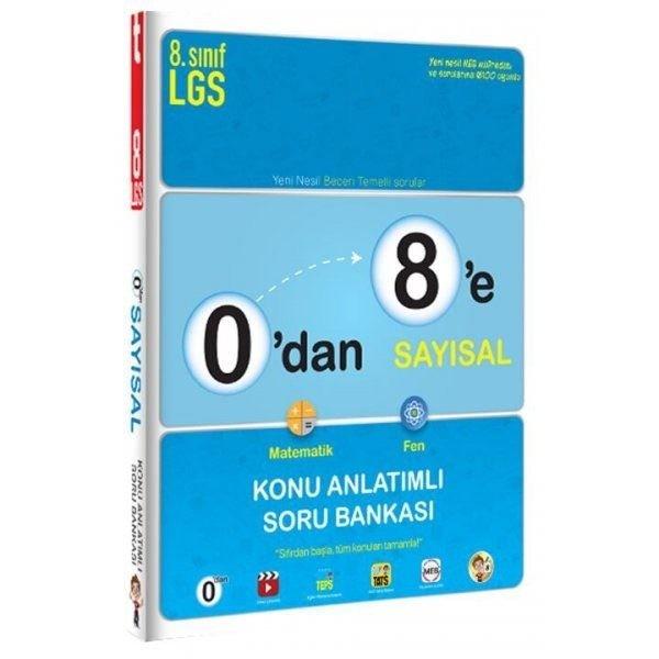 0'dan 8'e Sayısal Konu Anlatımlı Soru Bankası | Tonguç Akademi (İnce Kapak) - Resim 1