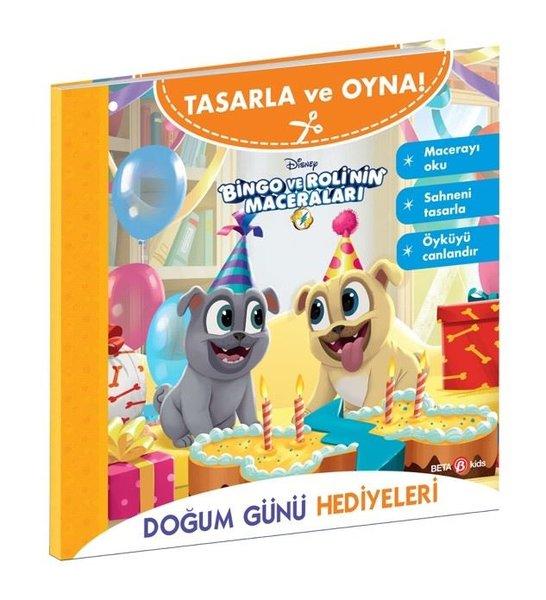 Disney Tasarla ve Oyna! Bingo ve Roli'nin Maceraları - Doğum Günü Hediyeleri | Beta Kids (İnce Kapak) - Resim 1