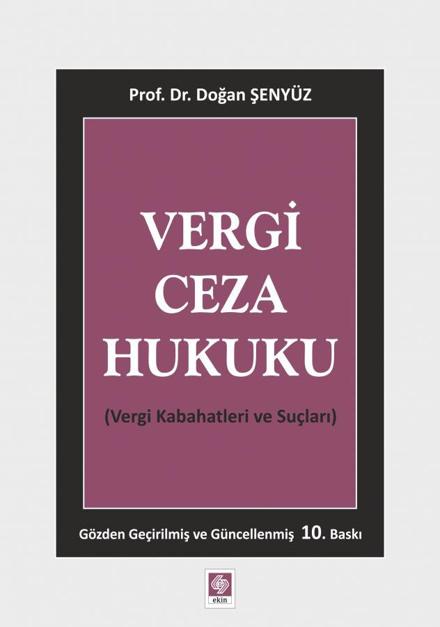 Vergi Ceza Hukuku 10.Baskı kitap kapağı