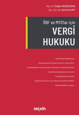 Vergi Hukuku - Serhat Kurt kitap kapağı