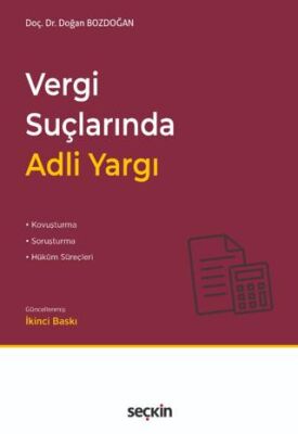 Vergi Suçlarında Adli Yargı - Doğan Bozdoğan kitap kapağı