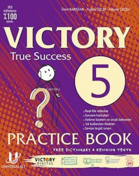 Victory 5 True Success Practice Book kitap kapağı