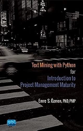 Text Mining with Python for Introduction to Project Management Maturity | Nobel Akademi Yayıncılık
