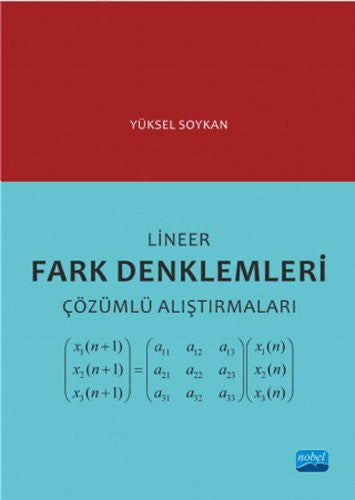 Lineer Fark Denklemleri Çözümlü Alıştırmaları | Nobel Akademi Yayıncılık