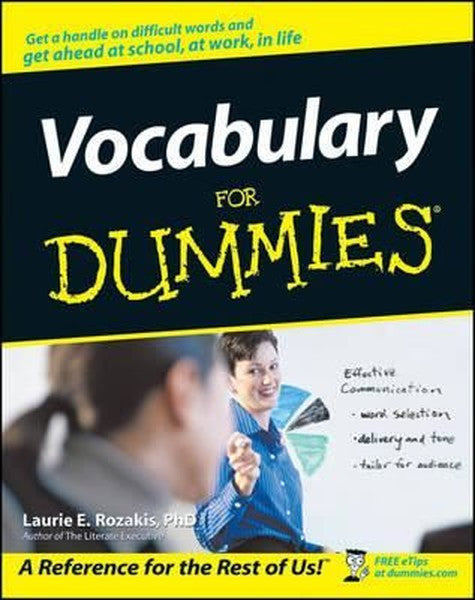 Vocabulary For Dummies (American English) - Laurie E. Rozakis kitap kapağı