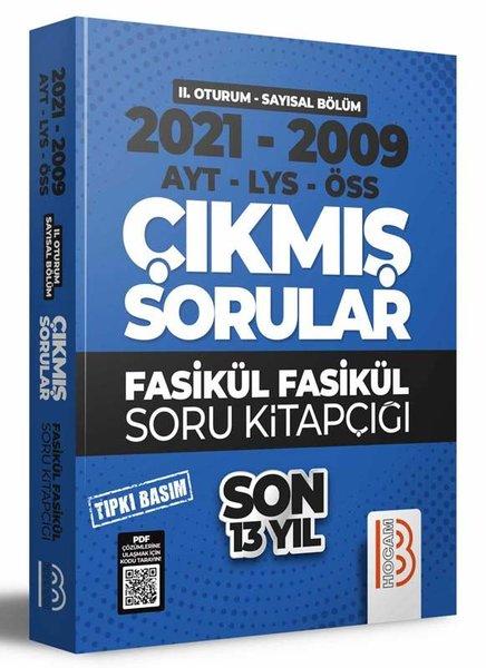 2009 - 2021 YKS 2.Oturum Sayısal Bölüm Son 13 Yıl Tıpkı Basım Fasikül Fasikül Çıkmış Sorular | Benim Hocam Yayınları (İnce Kapak) - Resim 1
