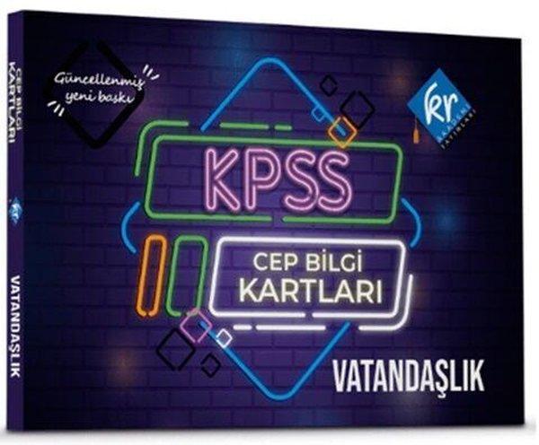 2023 KPSS Vatandaşlık Cep Bilgi Kartları | KR Akademi (İnce Kapak) - Resim 1