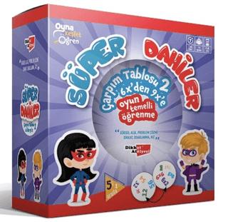 Süper Dahiler Seti - Çarpım Tablosu 2 (6x’den 9x’e)