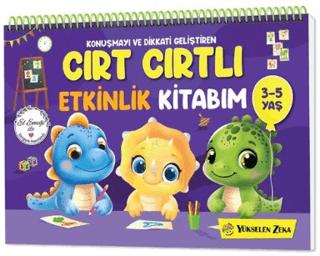 Konuşma ve Dikkati Geliştiren Cırt Cırtlı Etkinlik Kitabım (3-5 Yaş)
