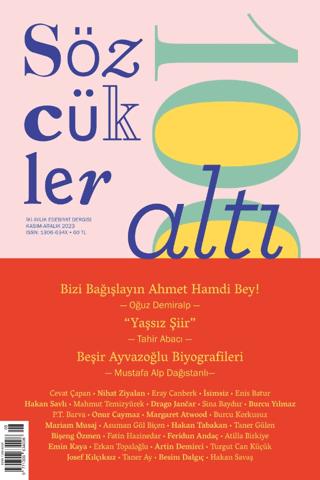 Sözcükler Dergisi Sayı: 106 Kasım - Aralık 2023 | Sözcükler Yayınları (Ciltsiz) - Resim 1