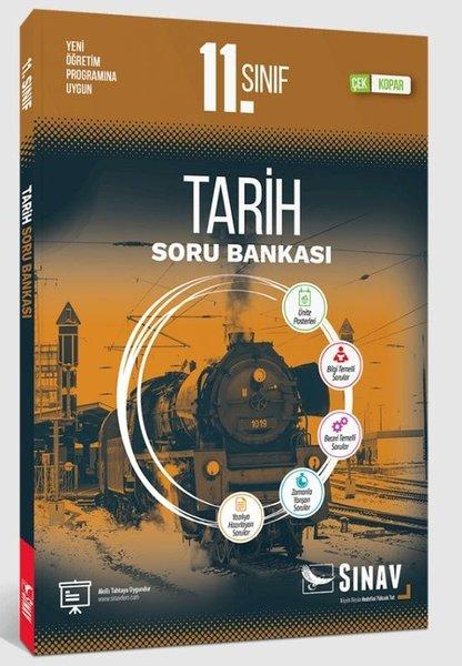 11.Sınıf Tarih Soru Bankası | Sınav Dergisi Yayınları (İnce Kapak) - Resim 1