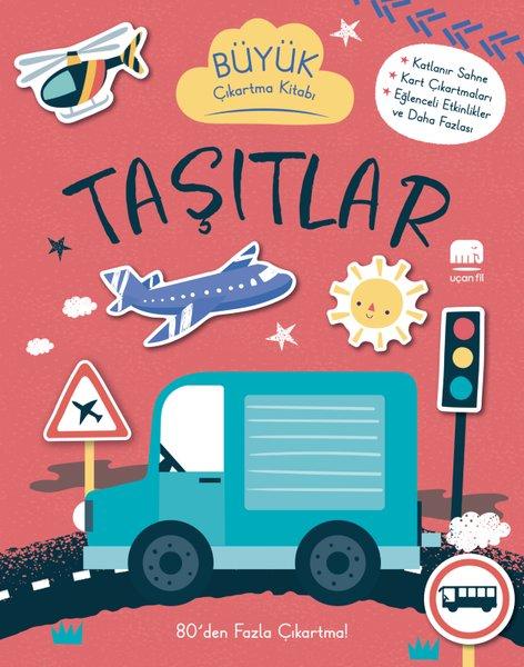 Taşıtlar - Büyük Çıkartma Kitabı | Uçan Fil (İnce Kapak) - Resim 1