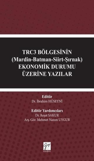 TRC3 Bölgesinin (Mardin-Batman-Siirt-Şırnak) Ekonomik Durumu Üzerine Yazılar | Gazi Kitabevi (Ciltsiz) - Resim 1