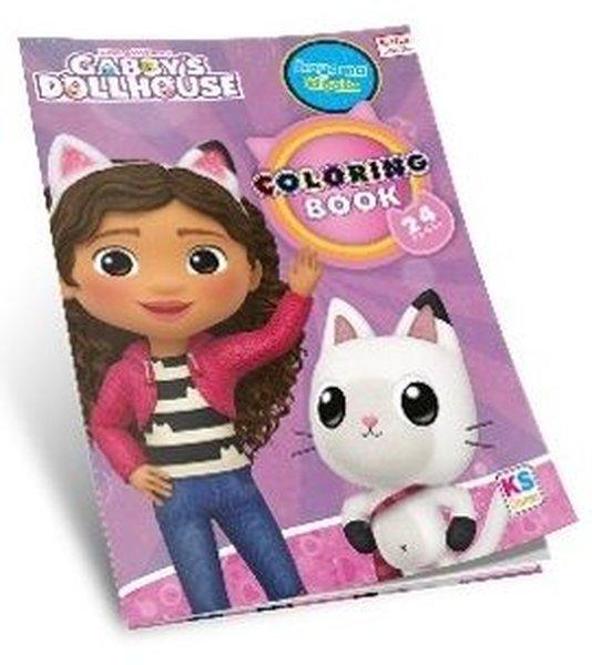 Gabbydollhouse Boyama Kitabı | Ks Games (İnce Kapak) - Resim 1