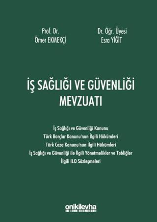 İş Sağlığı ve Güvenliği Mevzuatı | On İki Levha Yayınları (Ciltli) - Resim 1