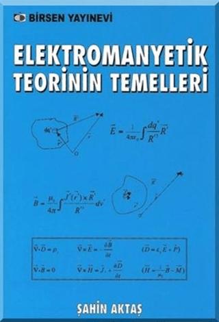 Elektromanyetik Teorinin Temelleri | Birsen Yayınevi (Ciltsiz) - Resim 1