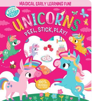 Easy Peely Unicorns - Peel, Stick, Play | IMAGINE THAT (Ciltli) - Resim 1