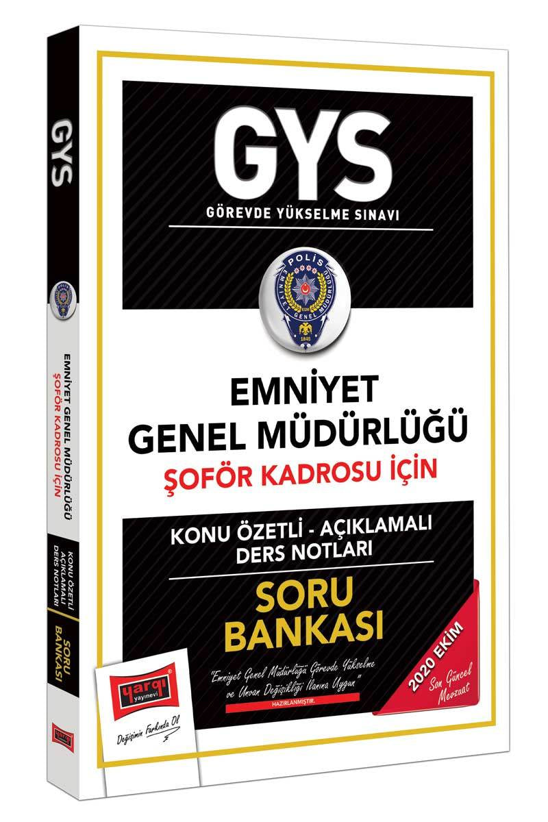GYS Emniyet Genel Müdürlüğü Şoför Kadrosu İçin Konu Özetli Soru Bankası - Kolektif kitap kapağı