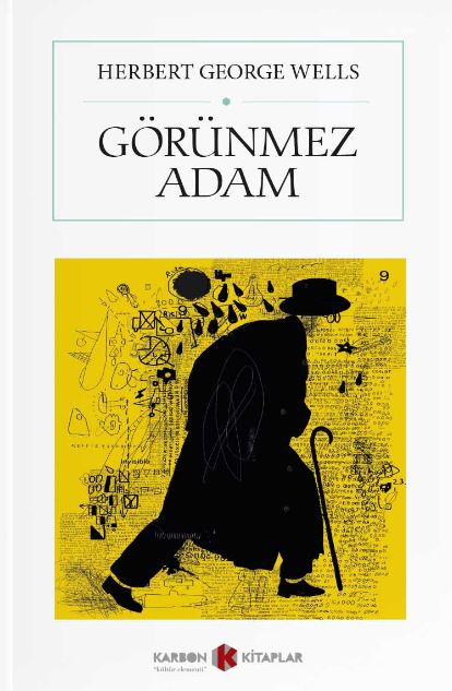 Görünmez Adam (Cep Boy) (Tam Metin) - Herbert George Wells kitap kapağı