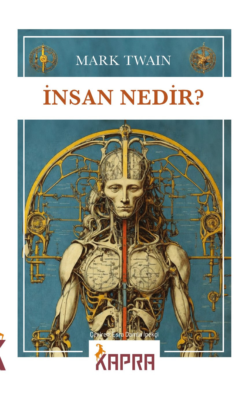 İnsan Nedir? - Mark Twain kitap kapağı