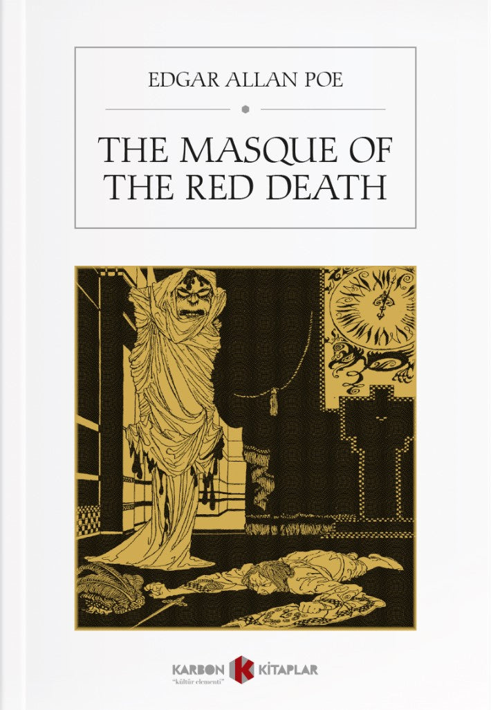 The Masque Of The Red Death - Edgar Allan Poe kitap kapağı