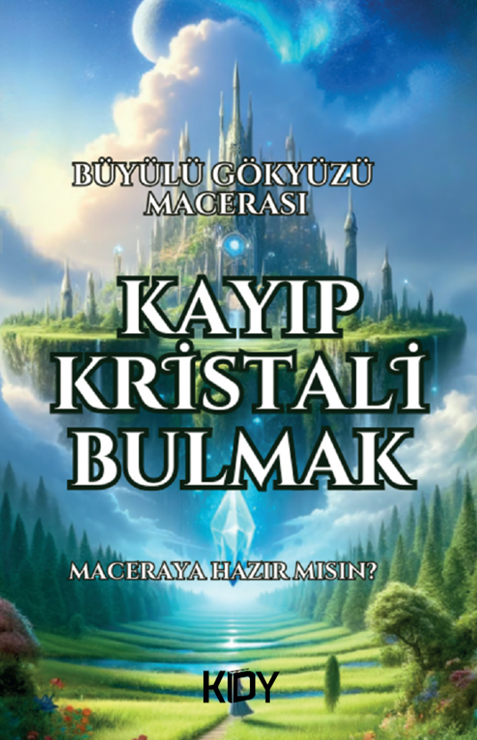 Kayıp Kristali Bulmak (Büyülü Gökyüzü Macerası) - Abdullah Özdemir kitap kapağı