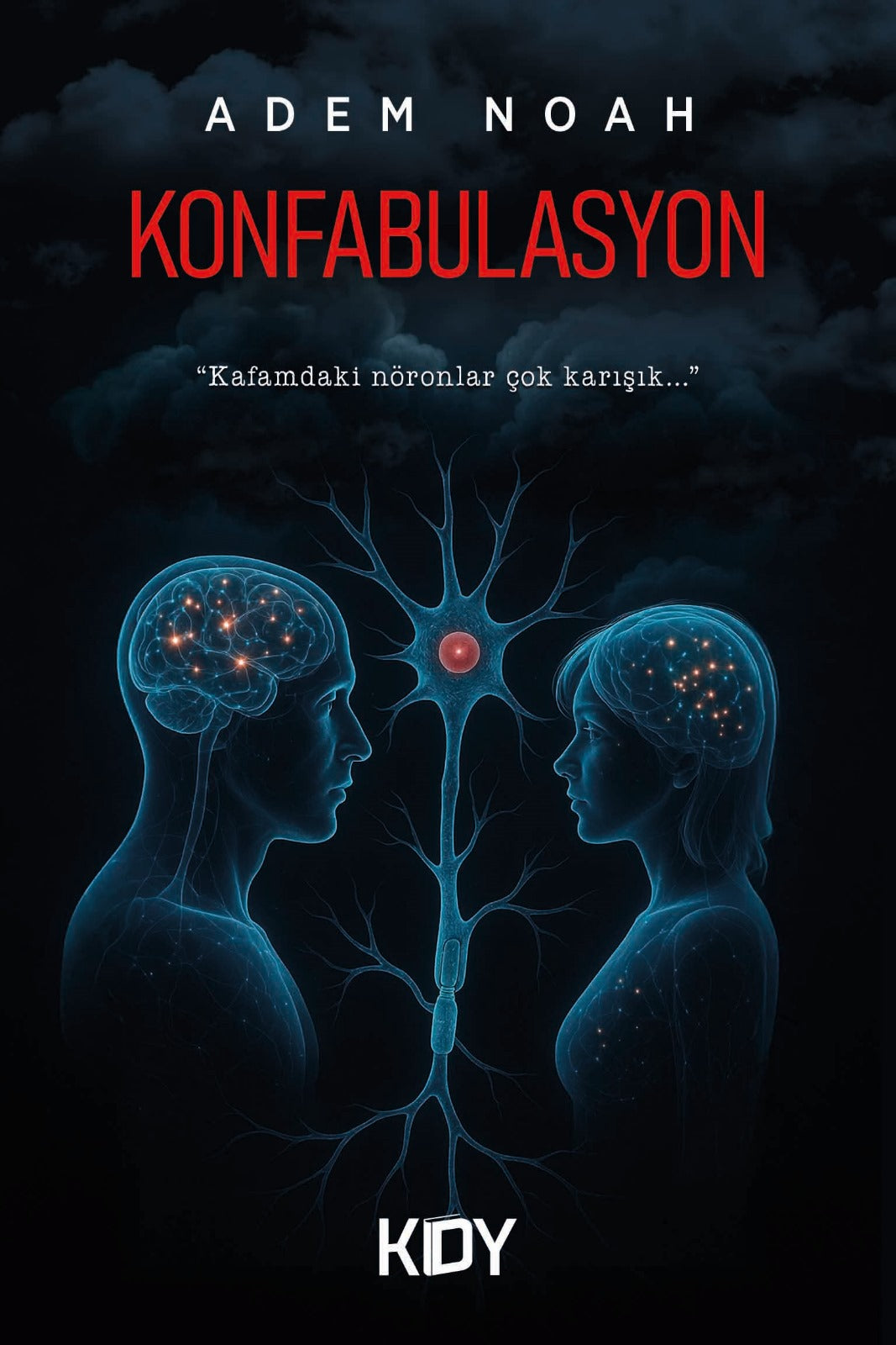 Konfabulasyon - Adem Noah kitap kapağı