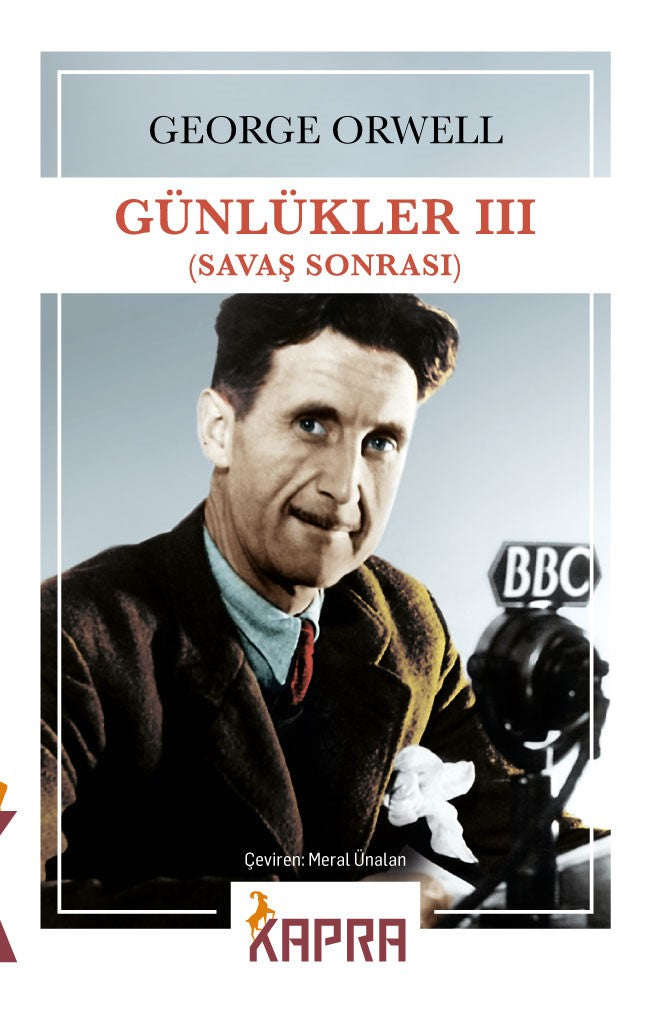 Günlükler III (Savaş Sonrası) - George Orwell kitap kapağı