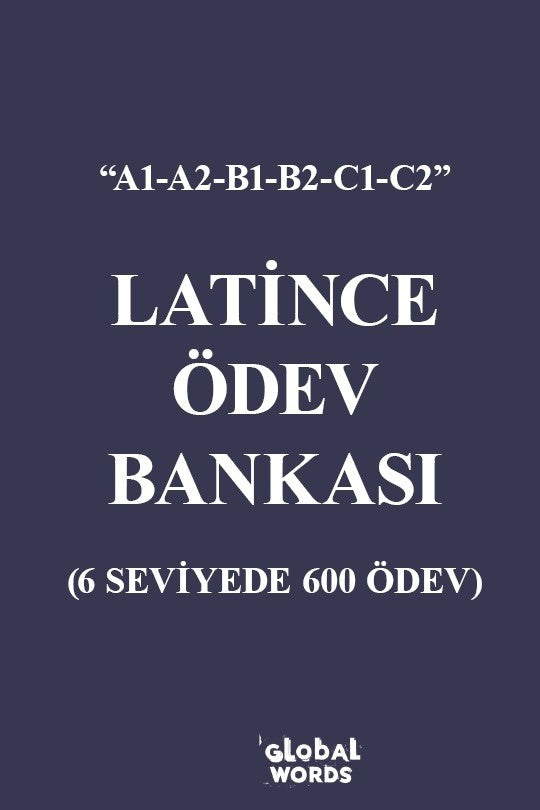 Latince Ödev Bankası 6 Seviyede 600 Ödev - Kolektif kitap kapağı