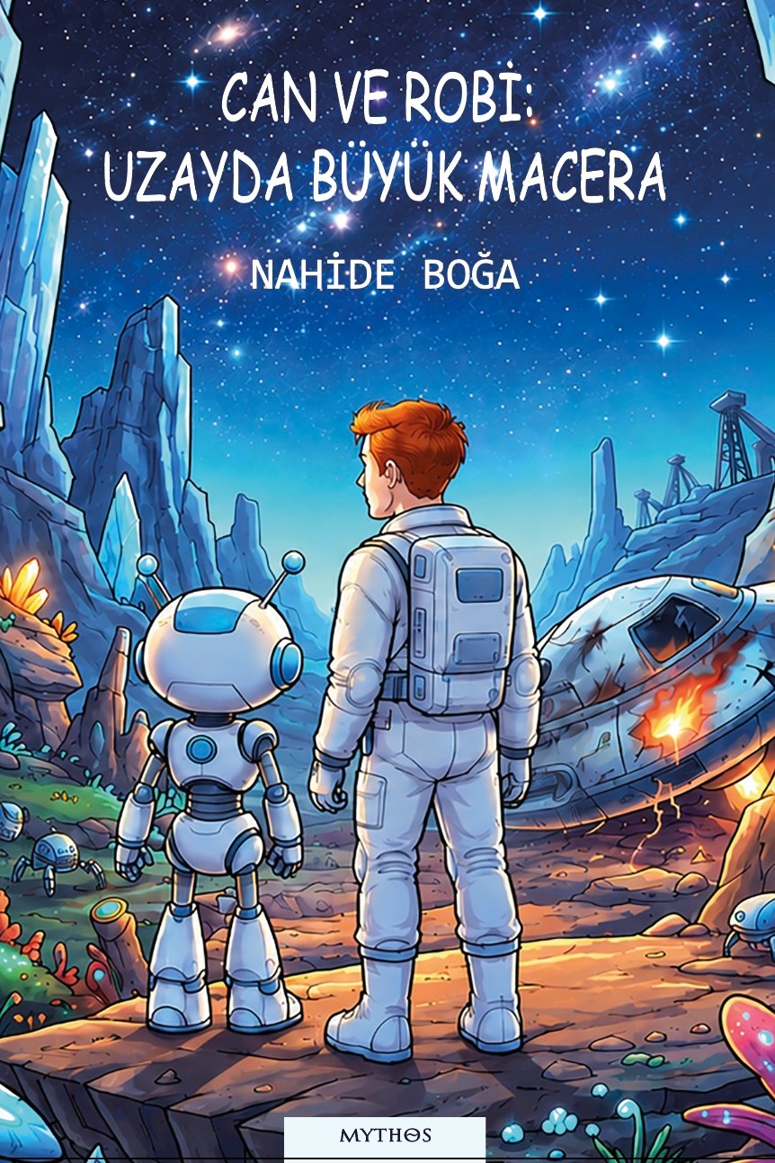 Can ve Robi: Uzayda Büyük Macera - Nahide Boğa kitap kapağı
