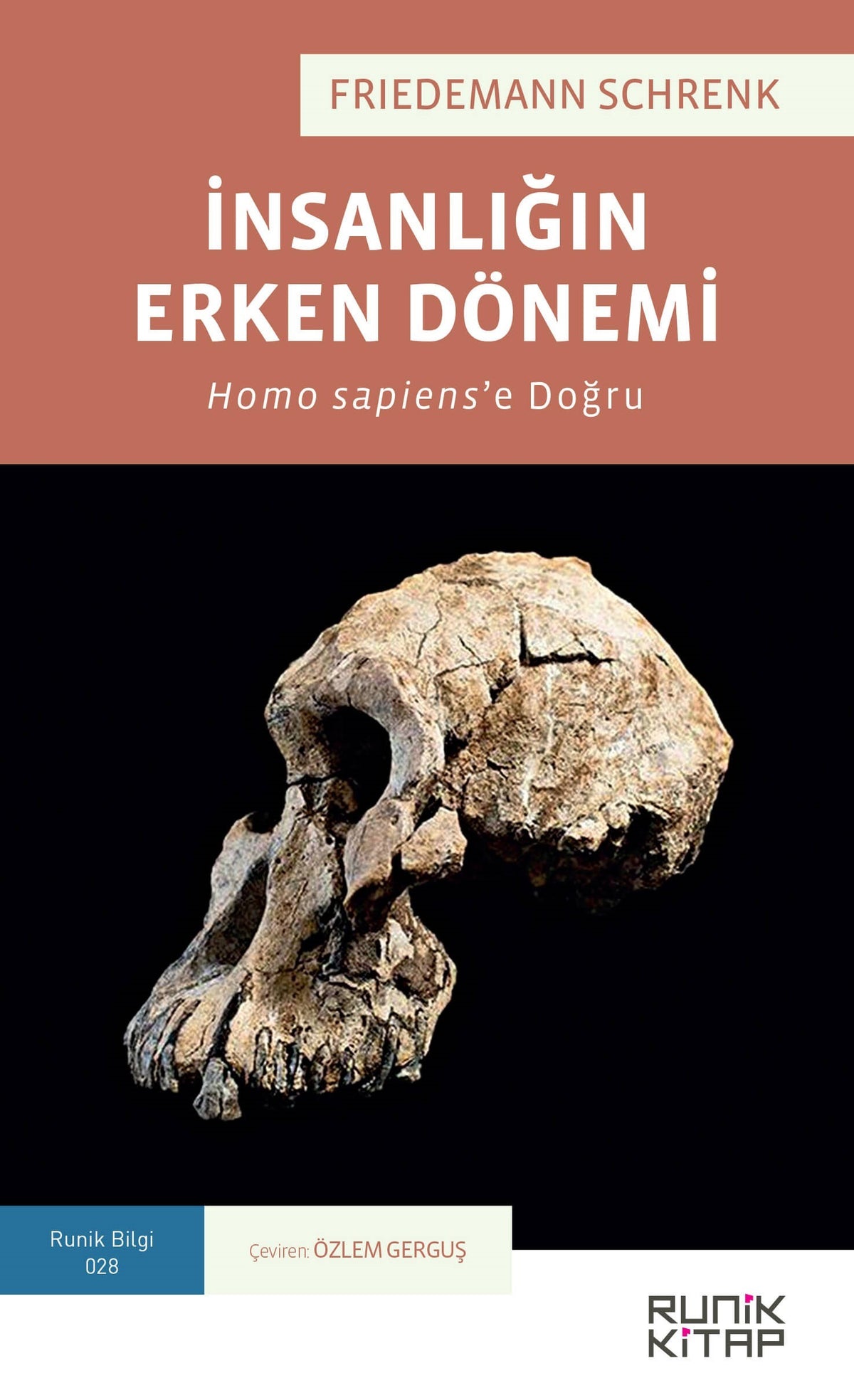 İnsanlığın Erken Dönemi: Homo Sapiens'e Doğru - Friedemann Shrenk kitap kapağı
