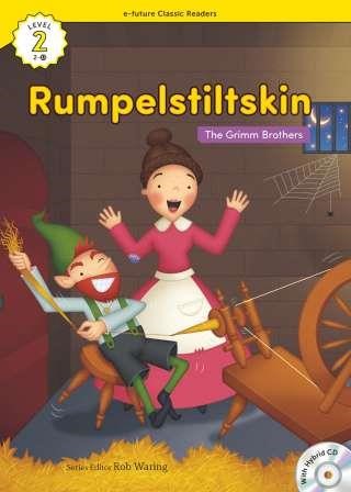 Rumpelstiltskin +Hybrid CD (eCR Level 2) - The Brothers Grimm kitap kapağı