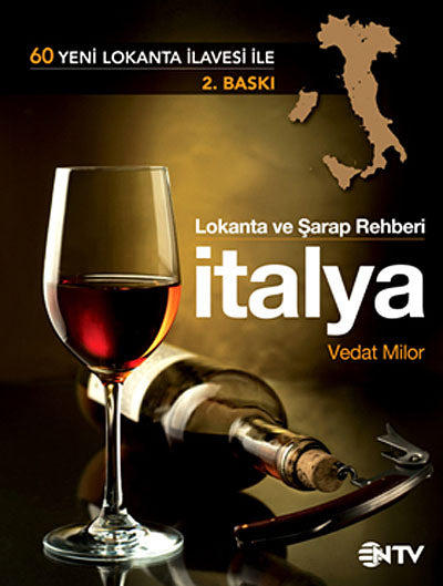 Lokanta ve Şarap Rehberi İtalya - Vedat Milor kitap kapağı