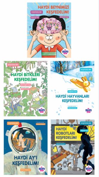 Keşfedelim! (Set 5 Kitap) (Bez Çanta Hediyeli) - Jongwok Choi kitap kapağı