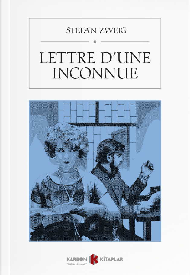 Lettre d'une inconnue - Stefan Zweig kitap kapağı