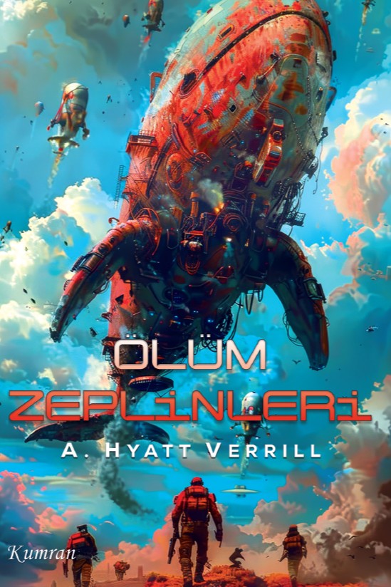 Ölüm Zeplinleri - Alpheus Hyatt Verrill kitap kapağı