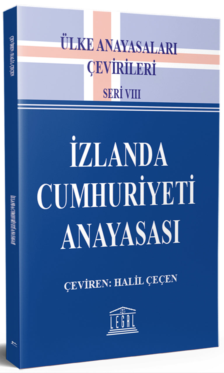 İzlanda Cumhuriyeti Anayasası - Halil Çeçen kitap kapağı