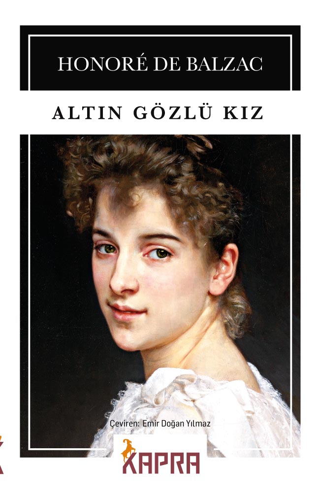Altın Gözlü Kız - Honore de Balzac kitap kapağı