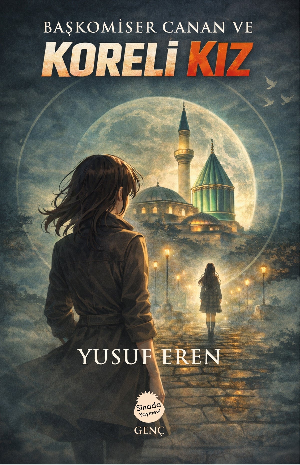 Başkomiser Canan ve Koreli Kız - Yusuf Eren kitap kapağı
