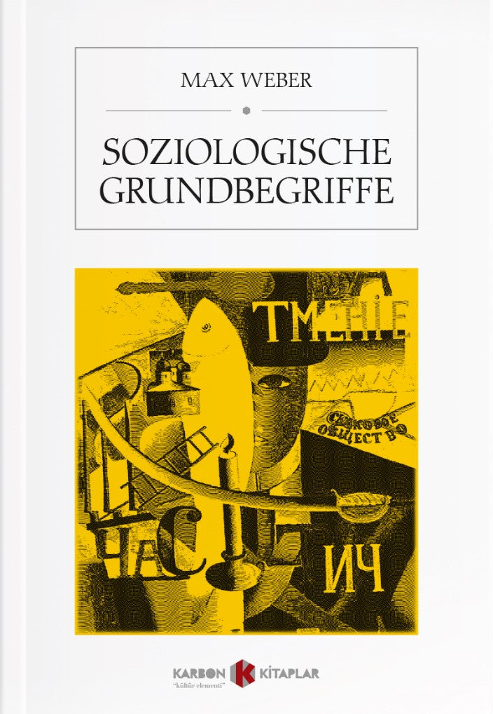 Soziologische Grundbegriffe - Max Weber kitap kapağı