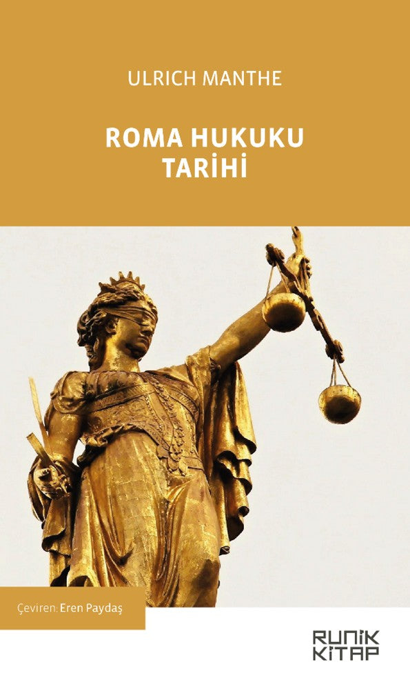 Roma Hukuku Tarihi - Ulrich Manthe kitap kapağı